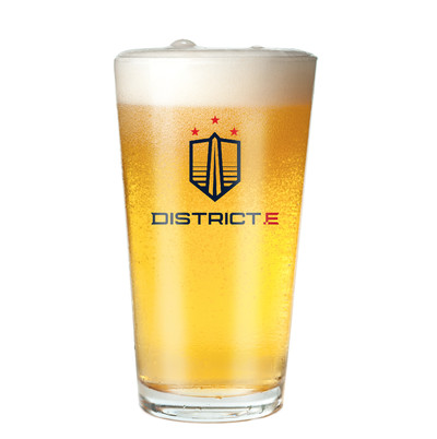 District E Pint Glass