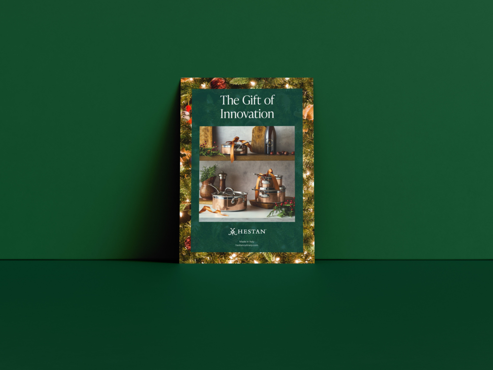 Hestan Case Study Print Ad Christmas
